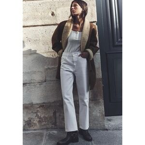 Zara HIGH RISE Z1975 STRAIGHT LEG JEANS